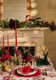 Holly Golden Accent Garland - thumbnail 5