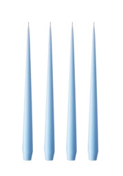Olivia's Sky Blue Taper Medium Candles - thumbnail 1