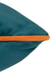 Teal Meridian Cushion Cover - thumbnail 4