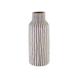 Striped Artisan Vase
