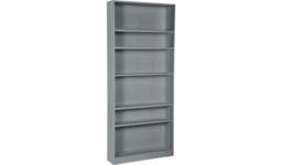 "Maine Bookcase - Grey " - thumbnail 1