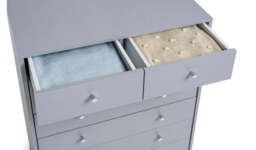 "Malibu 7 Drawer Chest - Grey " - thumbnail 3