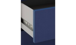"Malibu Kids 2 Door 2 Drawer Wardrobe White  Blue Childrens Bedroom " - thumbnail 7