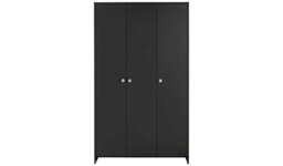 "Seville 3 Door Wardrobe Anthracite Sleek and Stylish Bedroom Storage " - thumbnail 5