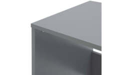 "Lawson Office Desk Grey Modern Home Office Furniture Large Workspace " - thumbnail 7