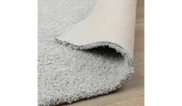 "Habitat Cosy Dove Grey Shaggy Rug - 170x120cm " - thumbnail 5
