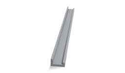 "Jak 120cm Picture Rail Grey Modern Wall Mounted Display Shelf " - thumbnail 4