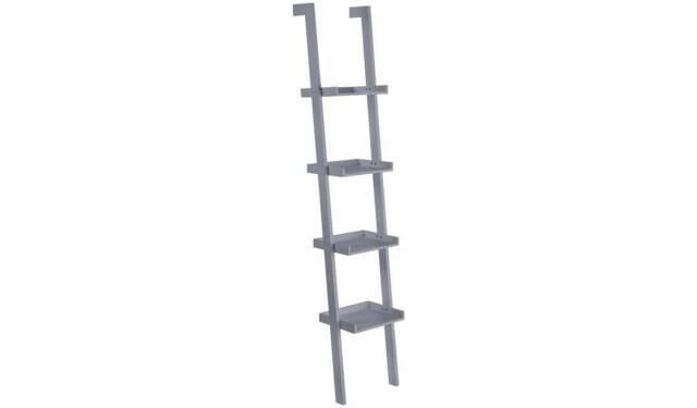 Habitat Jessie Narrow Ladder Shelf - Grey