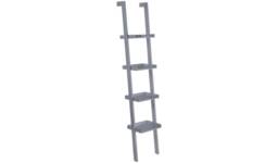 Habitat Jessie Narrow Ladder Shelf - Grey - thumbnail 1