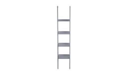 Habitat Jessie Narrow Ladder Shelf - Grey - thumbnail 4