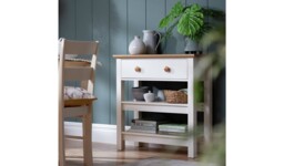 "Winchester 1 Drawer Console Table Cream Hallway Entryway Furniture Storage " - thumbnail 4