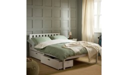 "Habitat Kids Ronnie Small Double Bed And Drawers - White " - thumbnail 1