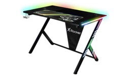 "X Rocker Arteon RGB App Controlled LED Gaming Desk " - thumbnail 1