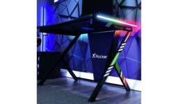 "X Rocker Arteon RGB App Controlled LED Gaming Desk " - thumbnail 5