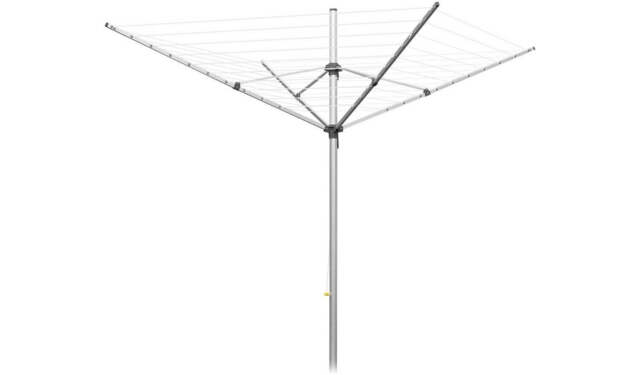 "Addis Easi-Lift 50m 4 Arm Rotary Airer with Cover Outdoor Washing Line "
