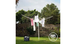 "Addis Easi-Lift 50m 4 Arm Rotary Airer with Cover Outdoor Washing Line " - thumbnail 6