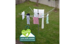 "Addis Easi-Lift 50m 4 Arm Rotary Airer with Cover Outdoor Washing Line " - thumbnail 3
