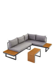 "Rio Multi-Position Corner Set Durable Outdoor Dining Solution  Garden Furniture " - thumbnail 3