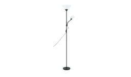 "Father and Child Floor Lamp Black Modern Reading Light Living Room " - thumbnail 3