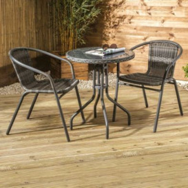 Avignon Garden Bistro Set by Croft - 2 Seats