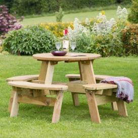 Katie Garden Picnic Table by Zest - 4 Seats