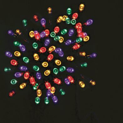 200 LED Multicolour 19.9m String Indoor & Outdoor Christmas Lights