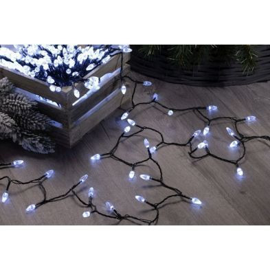 Diamond Fairy Christmas Lights Multifunction White Outdoor 400 LED - 23.94m