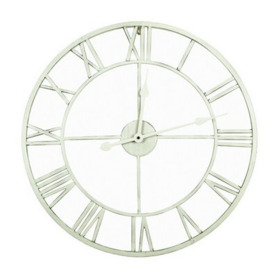 Indoor Wall Clock Cream 80cm by Wensum