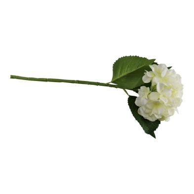 Hydrangea Artificial Flower White - 49cm