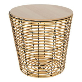 Bamboo Side Table Natural