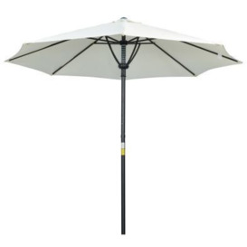 Outsunny Garden 3(M) Parasol Umbrella