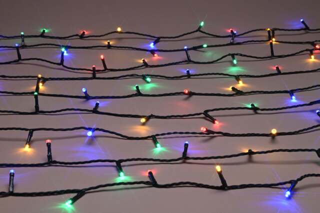 Christmas String Fairy Lights Multifunction Multicolour Outdoor 1000 LED - 79.92m