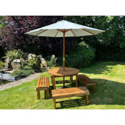 Knights Garden Patio Dining Set by Charles Taylor - 8 Seats