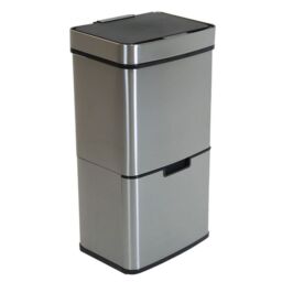 Wensum 3 Compartment Sensor Bin 62L