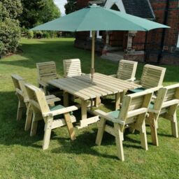 Ergo Garden Patio Dining Set by Croft - 8 Seats