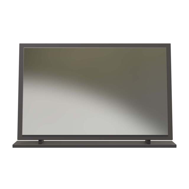 Las Vegas F Mirror Dark Grey 75cm