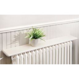 "36"" Radiator Shelf White"