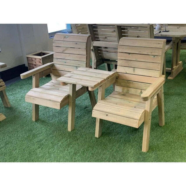 Clover Garden Tete a Tete by Croft - 2 Seats