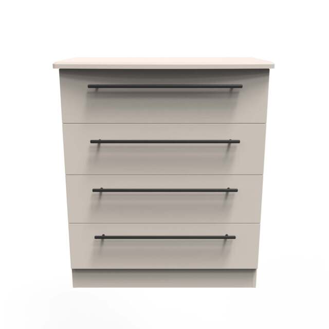 Beverley Chest of Drawers Off-White 4 Drawers 89cm