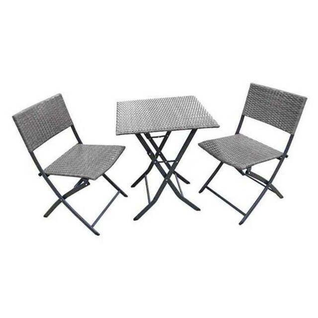 Nevada Garden Bistro Set by Royalcraft - 2 Seats Cushions