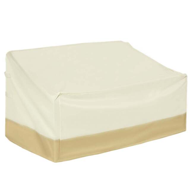 600D Oxford Cloth Furniture Cover 3 Seat Rattan Chair Protector Large Garden Patio Outdoor Waterproof L152 x W87 x H58-79cm