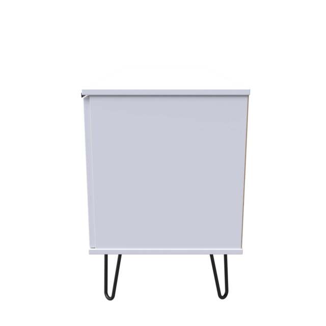 Hong Kong C TV Unit White 1 Shelf 1 Drawer 2 Doors 144cm