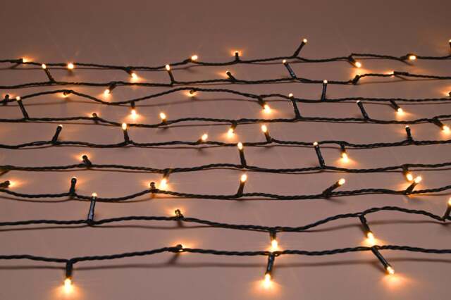 Christmas String Fairy Lights Multifunction Gold Outdoor 1000 LED - 79.92m