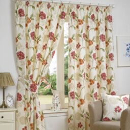 "Hamilton McBride Bouquet Curtains (45"" x 72"") - Pink"
