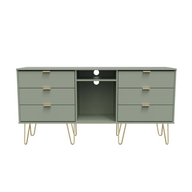 Hong Kong F Large Sideboard Not Applicable 2 Shelves 6 Drawers 152cm