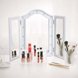 Trifold Freestanding Mirror