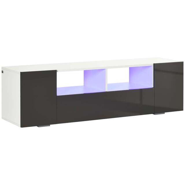 "Modern TV Stand Unit for TVs up to 60"" with LED Lights"