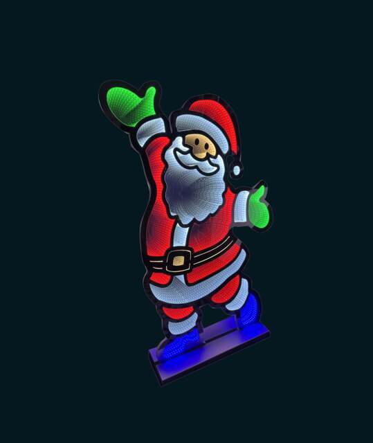 Christmas Christmas Infinity Santa - Indoor & Outdoor - 180cm