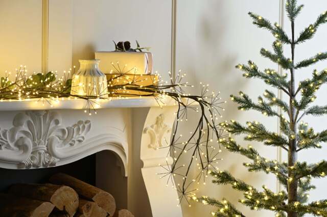 Christmas Decoration Branch Light Warm White Outdoor LED - 1.8m