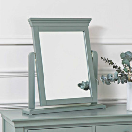 Florence Sage Green Painted Vanity Mirror